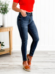 SheCurve® Skinny Minnie High Rise Tummy Control Top Skinny Jeans