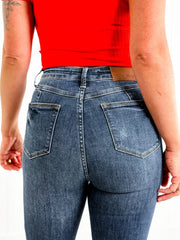 SheCurve® Skinny Minnie High Rise Tummy Control Top Skinny Jeans