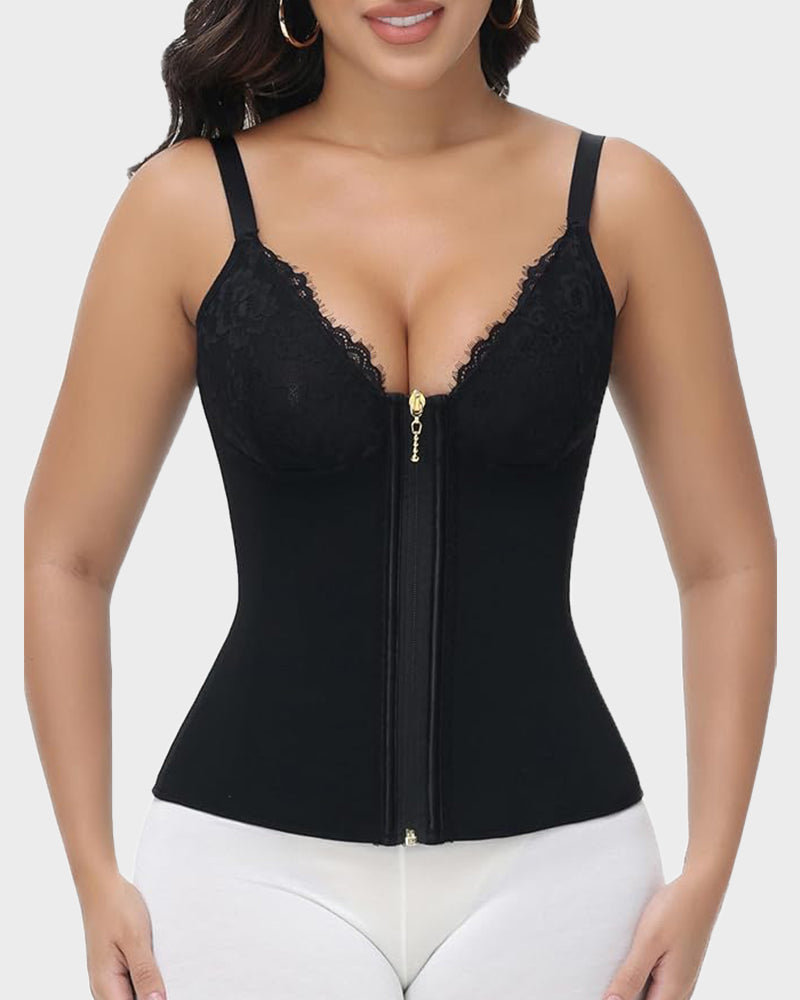 Lace Corset Waist Trainer Shapewear