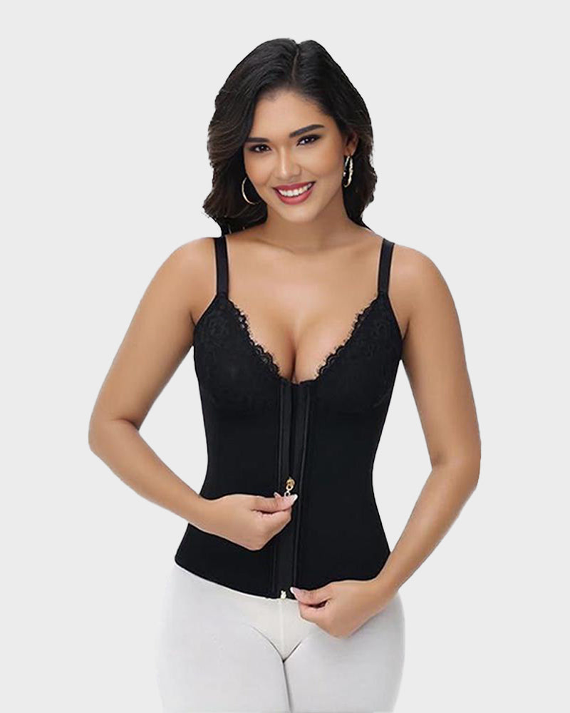 Lace Corset Waist Trainer Shapewear