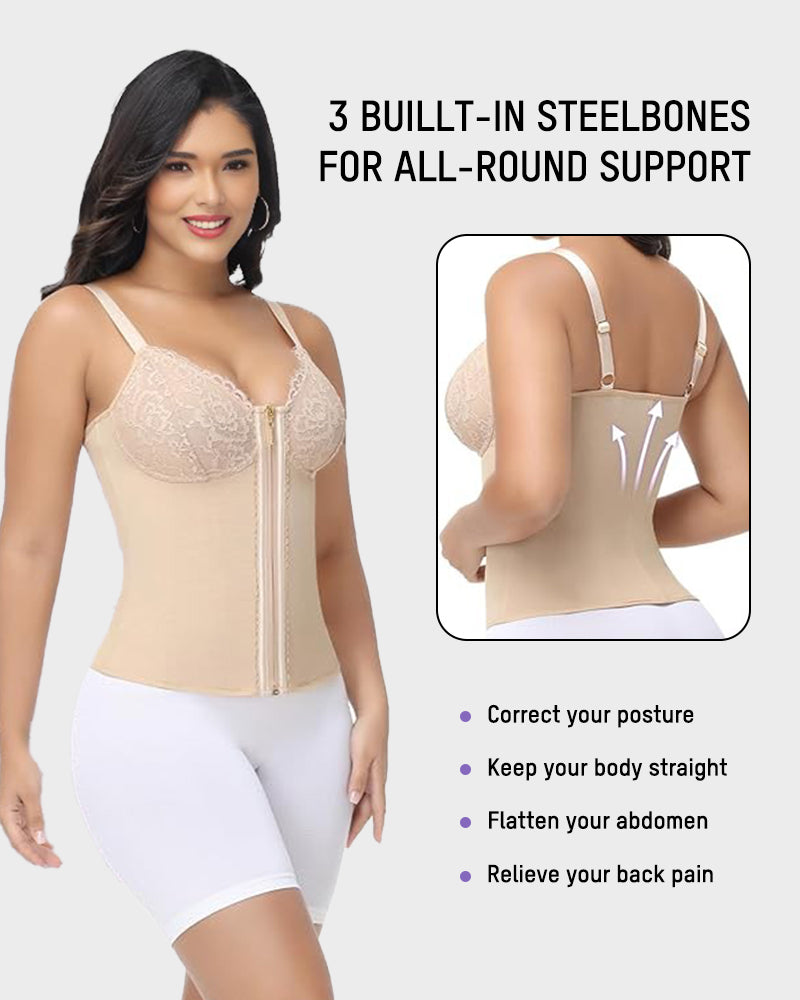 Lace Corset Waist Trainer Shapewear