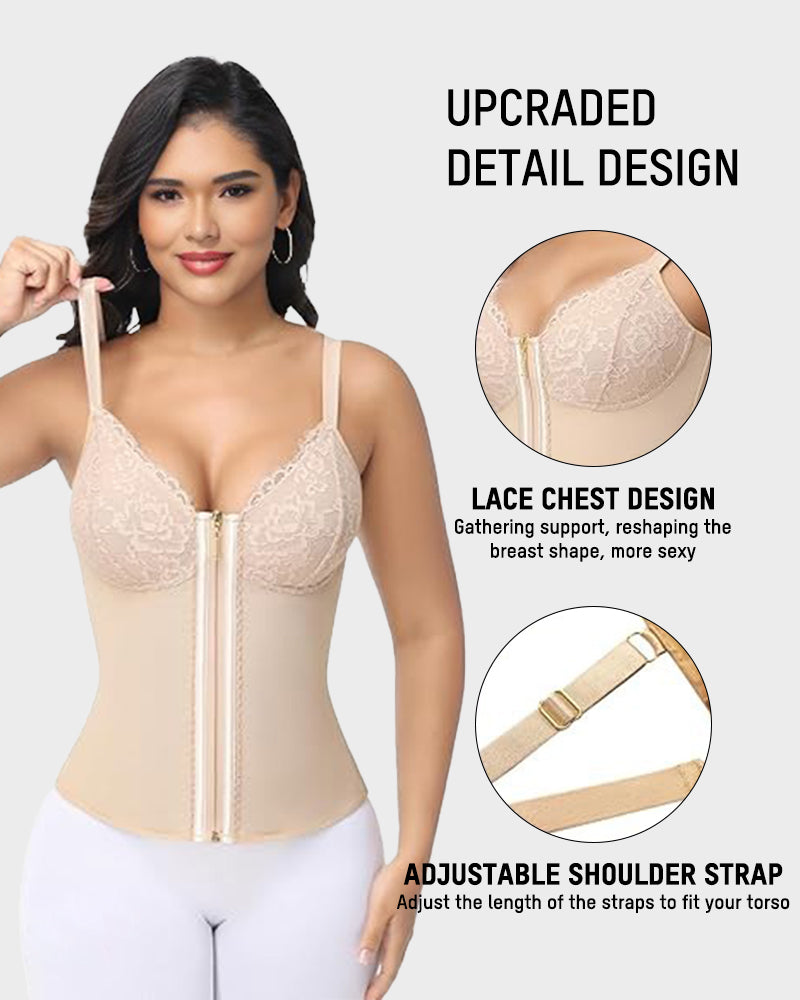 Lace Corset Waist Trainer Shapewear
