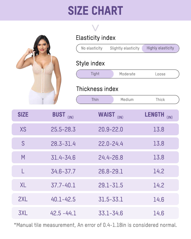 Lace Corset Waist Trainer Shapewear