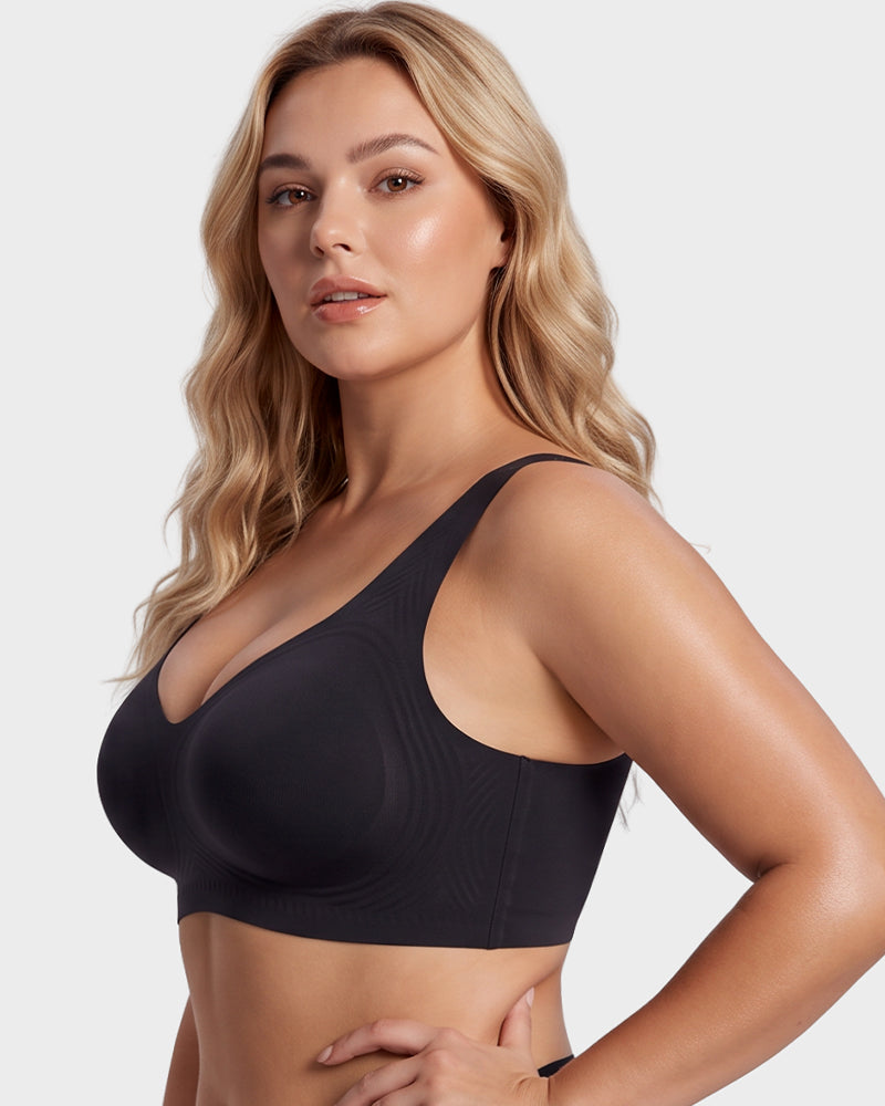Lifting Wire-Free Antibacterial Jelly Bra