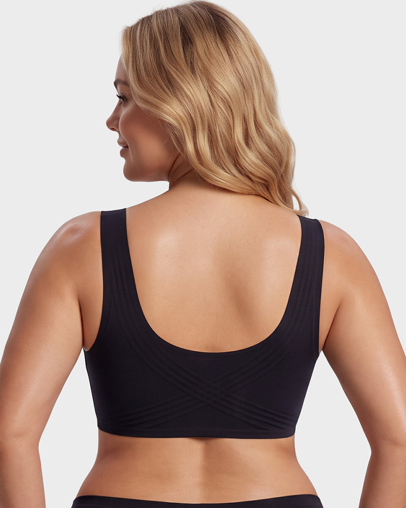 Lifting Wire-Free Antibacterial Jelly Bra