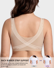 Lifting Wire-Free Antibacterial Jelly Bra
