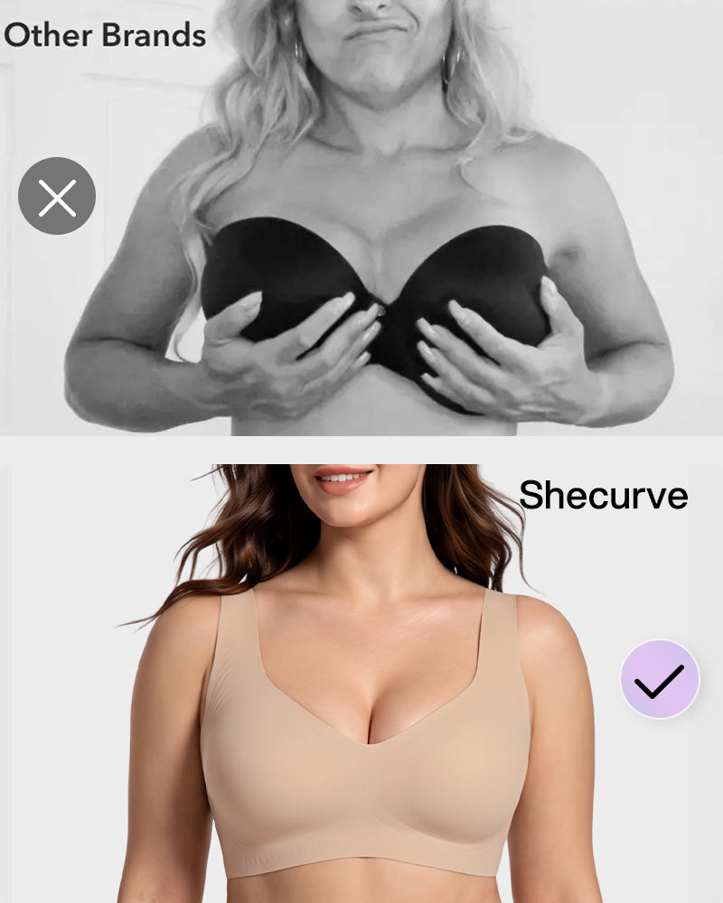 Lifting Wire-Free Antibacterial Jelly Bra