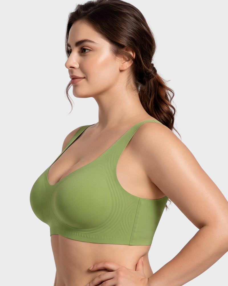 Lifting Wire-Free Antibacterial Jelly Bra