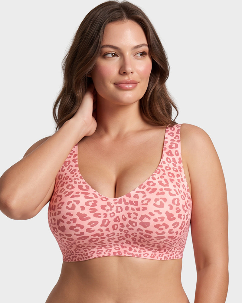 Lifting Wire-Free Antibacterial Jelly Bra