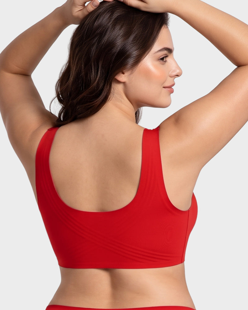 Lifting Wire-Free Antibacterial Jelly Bra