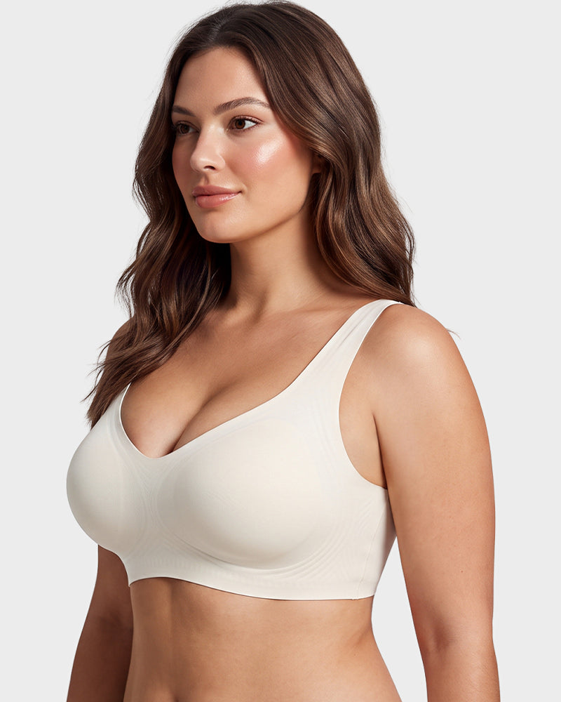 Lifting Wire-Free Antibacterial Jelly Bra
