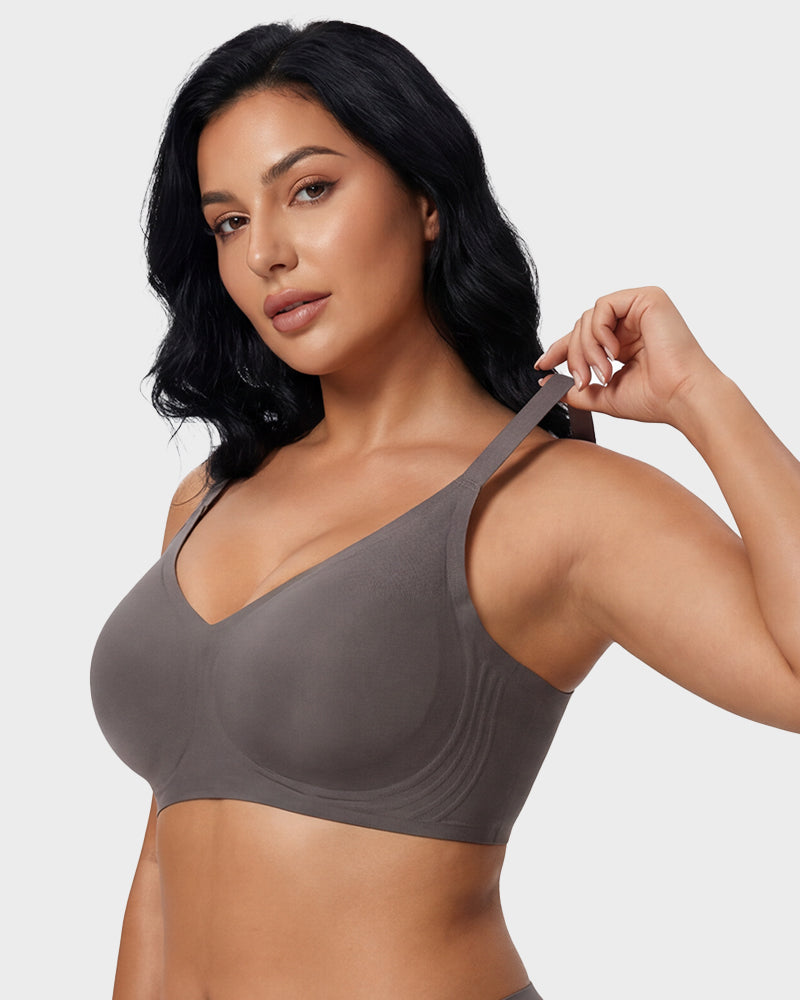 Lifting Wire-Free Antibacterial Jelly Bra Multipack