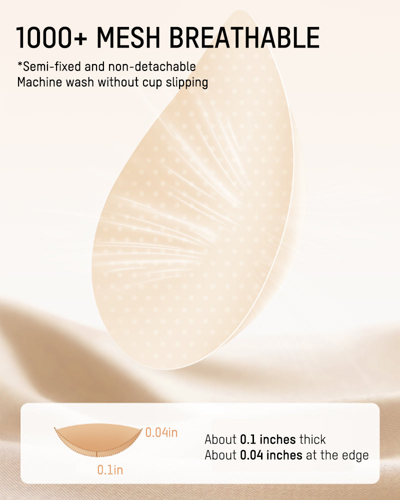 Lifting Wire-Free Antibacterial Jelly Bra Multipack