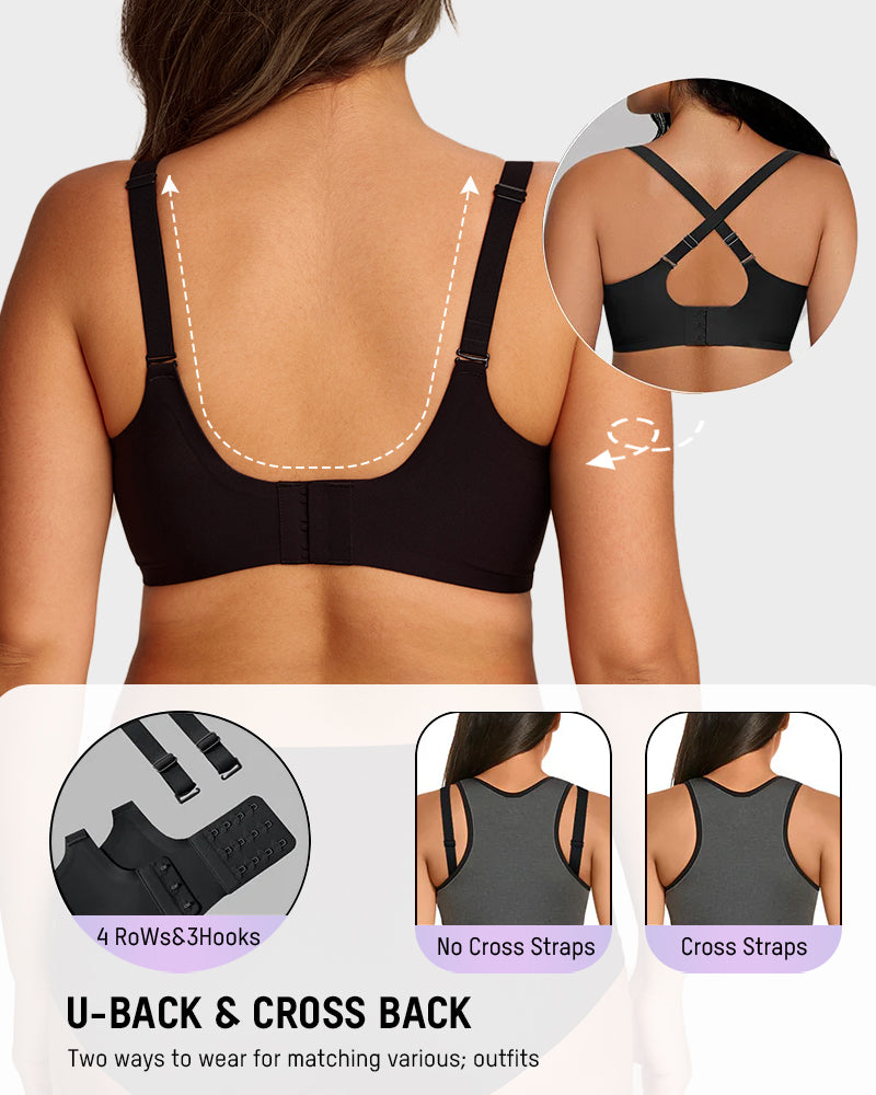 Lifting Wire-Free Antibacterial Jelly Bra Multipack