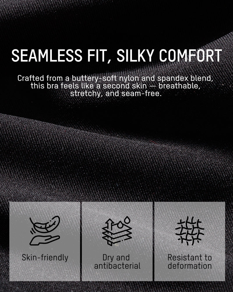 Lifting Wire-Free Antibacterial Jelly Bra