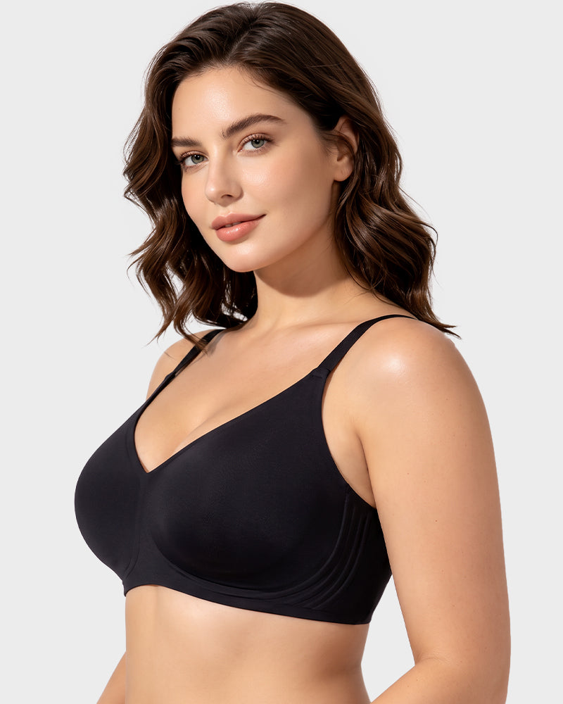 Lifting Wire-Free Antibacterial Jelly Bra Multipack