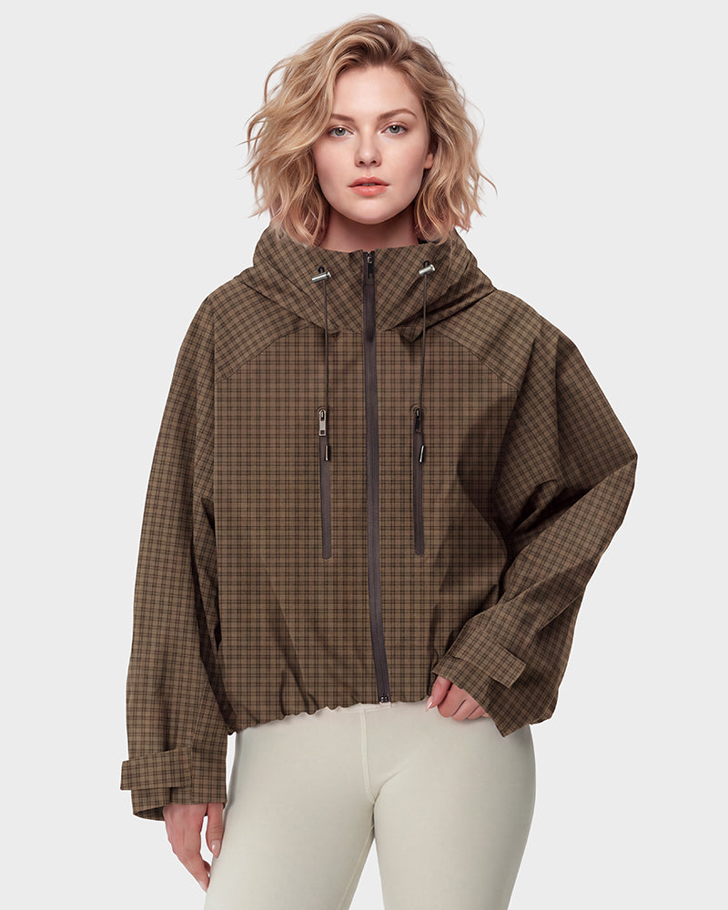 Lightweight Waterproof Hooded Jacket