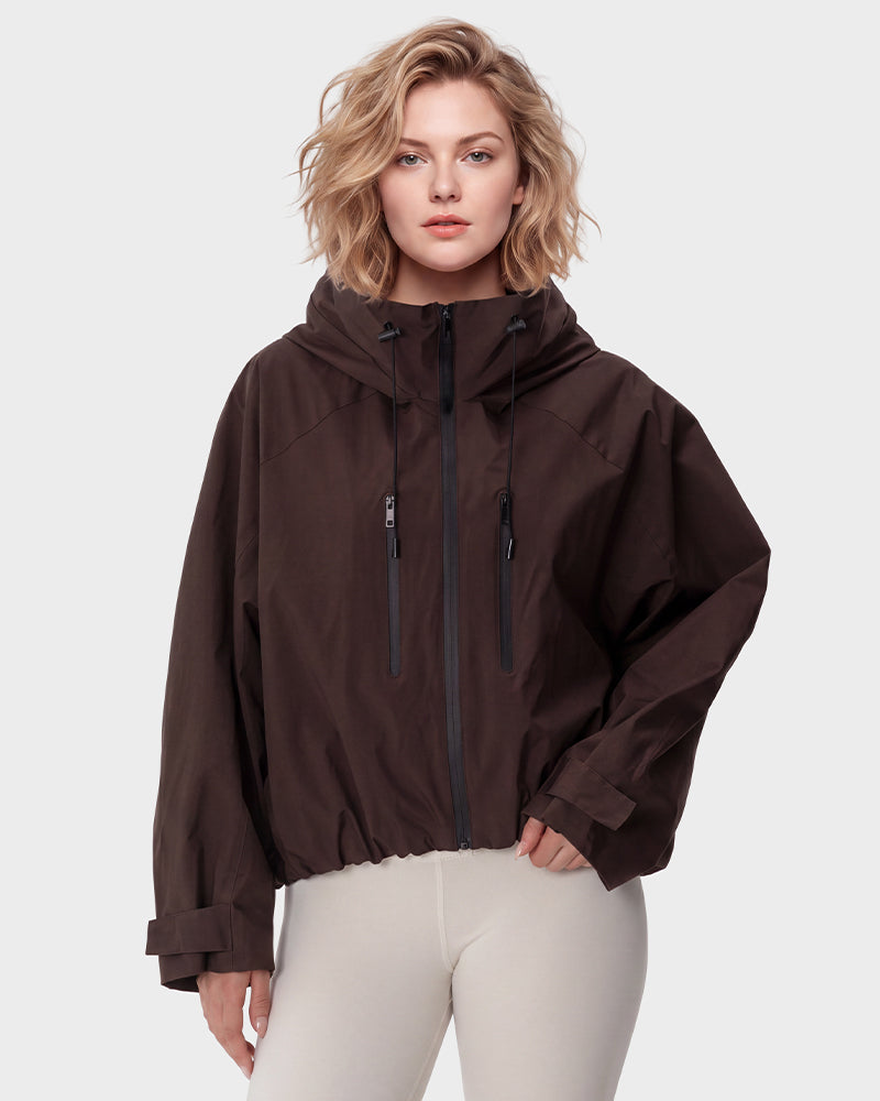 Lightweight Waterproof Hooded Jacket