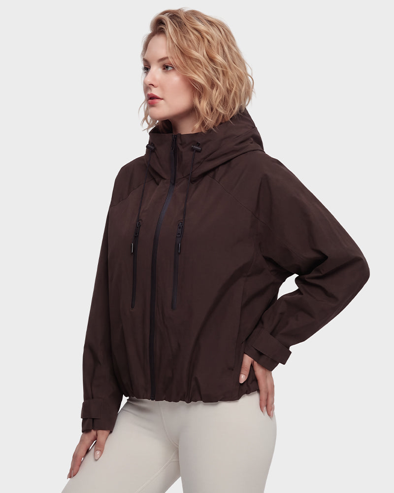 Lightweight Waterproof Hooded Jacket