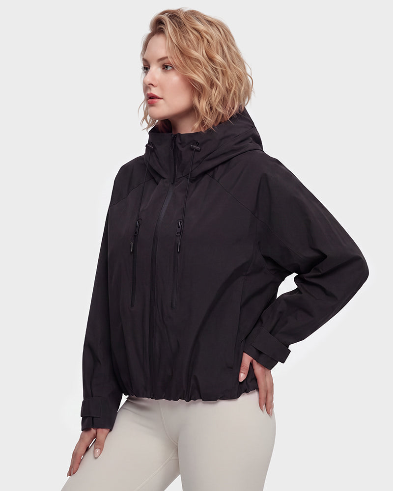 Lightweight Waterproof Hooded Jacket