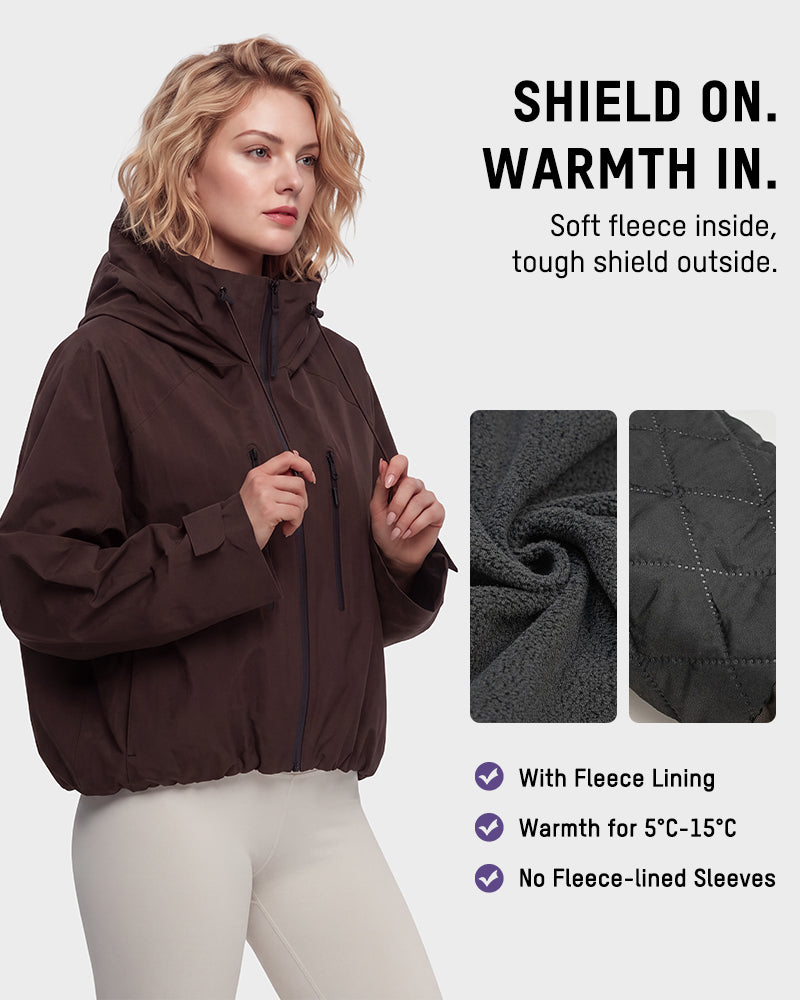 Lightweight Waterproof Hooded Jacket