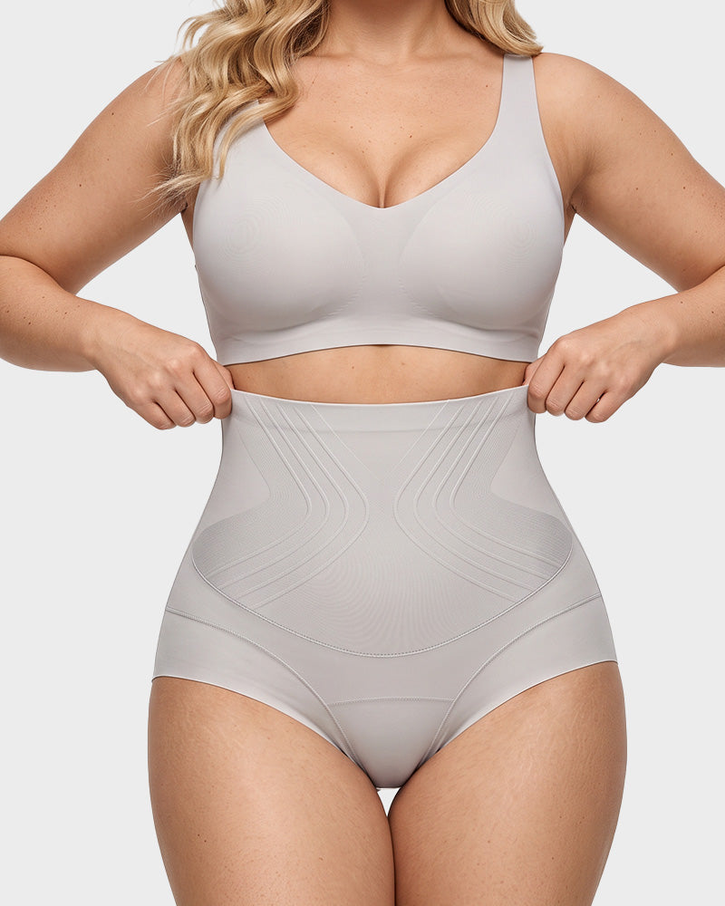 Liquid-Sculpt™ Tummy-Control Butt-Lift Briefs（5-Pack）