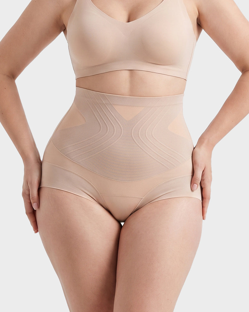 Liquid-Sculpt™ Tummy-Control Butt-Lift Briefs（5-Pack）