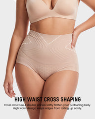 Liquid-Sculpt™ Tummy-Control Butt-Lift Briefs（5-Pack）