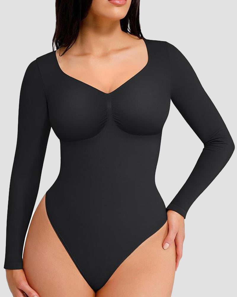 Long Sleeve Shaping Bodysuit