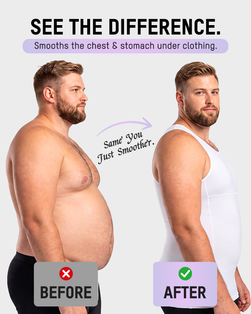 Men's Tummy Control Compression Tank Top