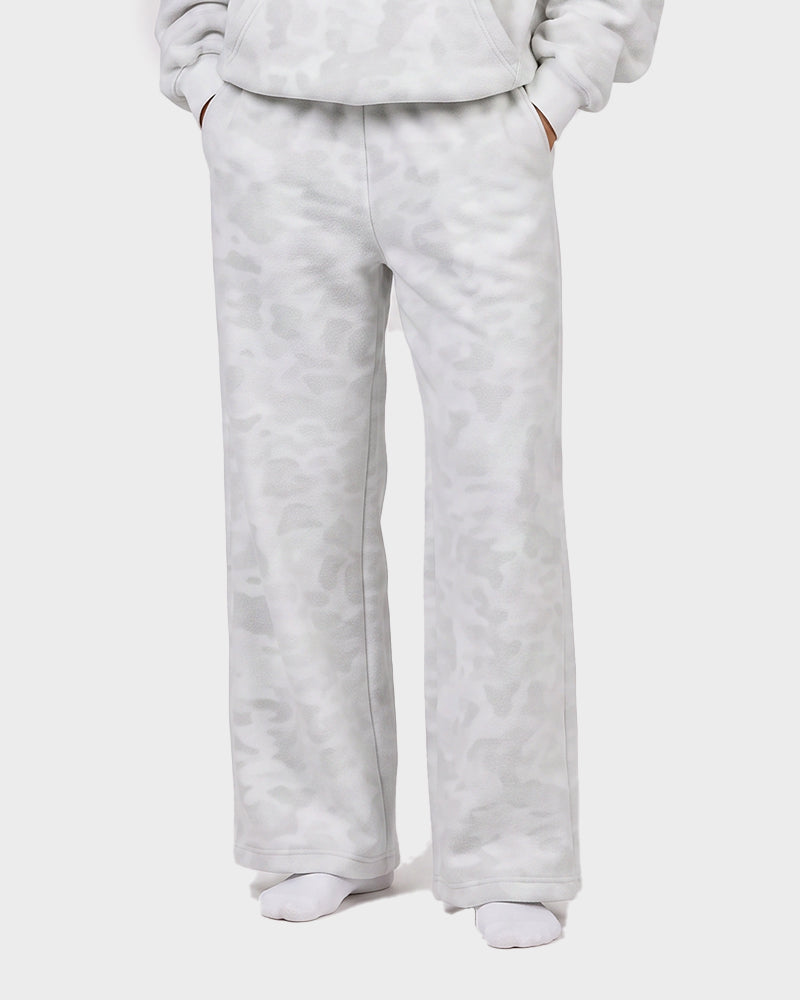 Minimalist Straight-Leg Stretch Sweatpants