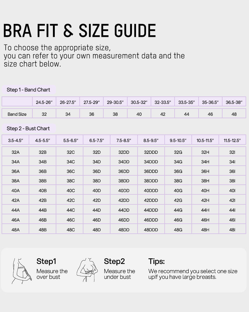 No Underwire Push-Up Plunge Bra