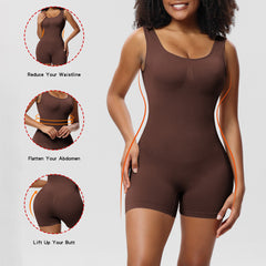 SheCurve® Strapless Slip Tummy Control Shapewear Bodysuit