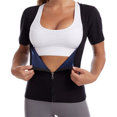 SheCurve® Intense Sweat-Wicking Zip-Up Top