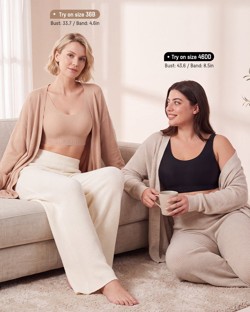 Paper-Thin Seamless Support Tank Bra