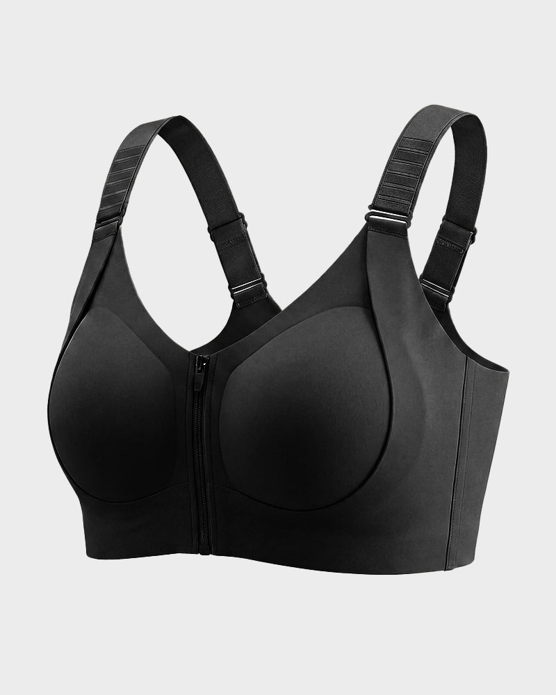 Piano Clasp™ Zip-Front Wireless Bra