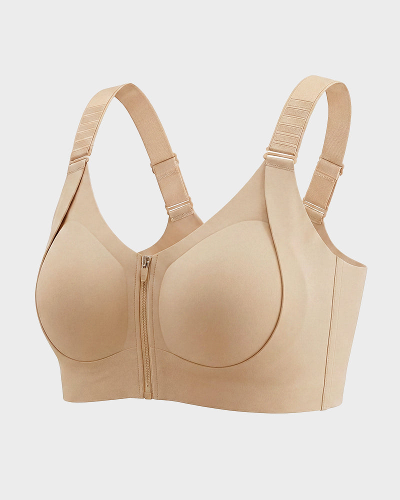 Piano Clasp™ Zip-Front Wireless Bra