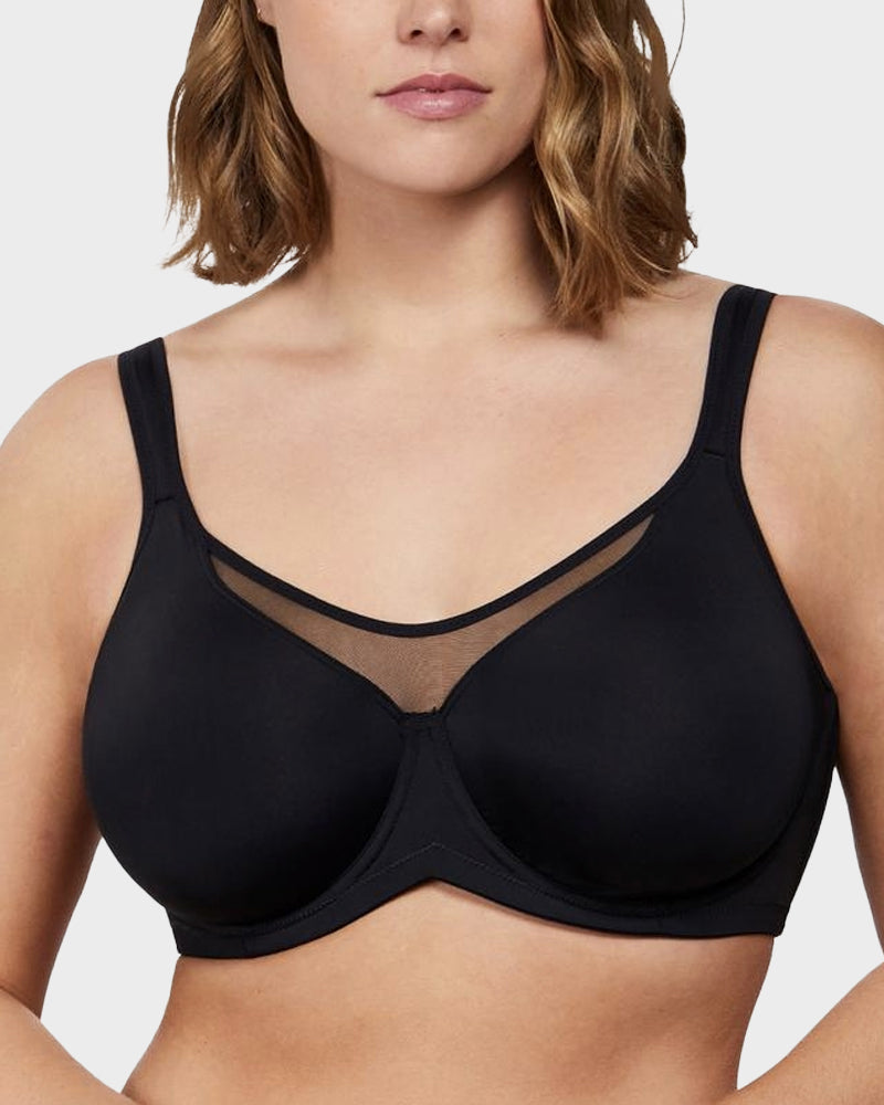 Plus Size Cooling Full Coverage Minimizer Bra