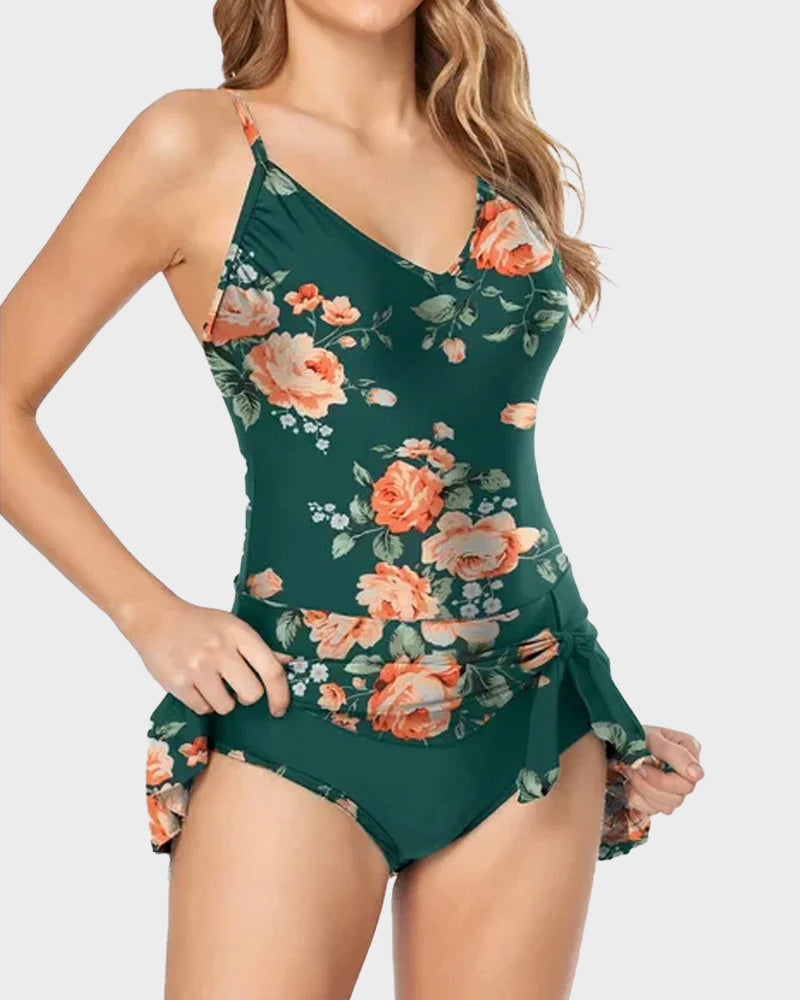 SheCurve® Plus Size One Piece Swimsuit