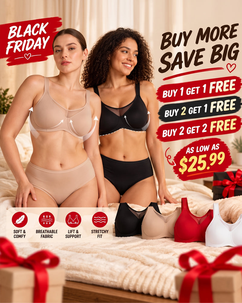 Plus Size Cooling Full Coverage Minimizer Bra