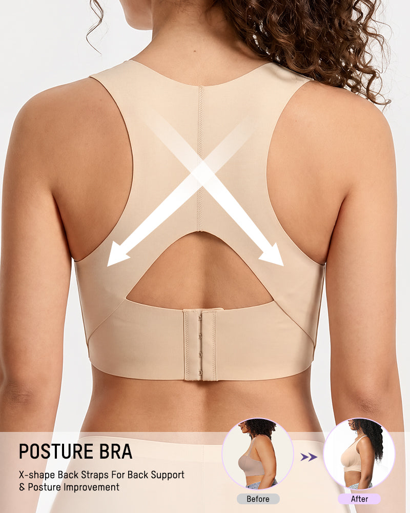 Posture Support Wireless Sports Bra