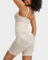PowerMesh Deep V Bodysuit Shapewear