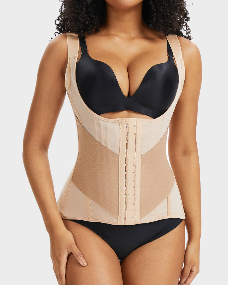 PowerMesh Double-Layer Waist Trainer Shapewear