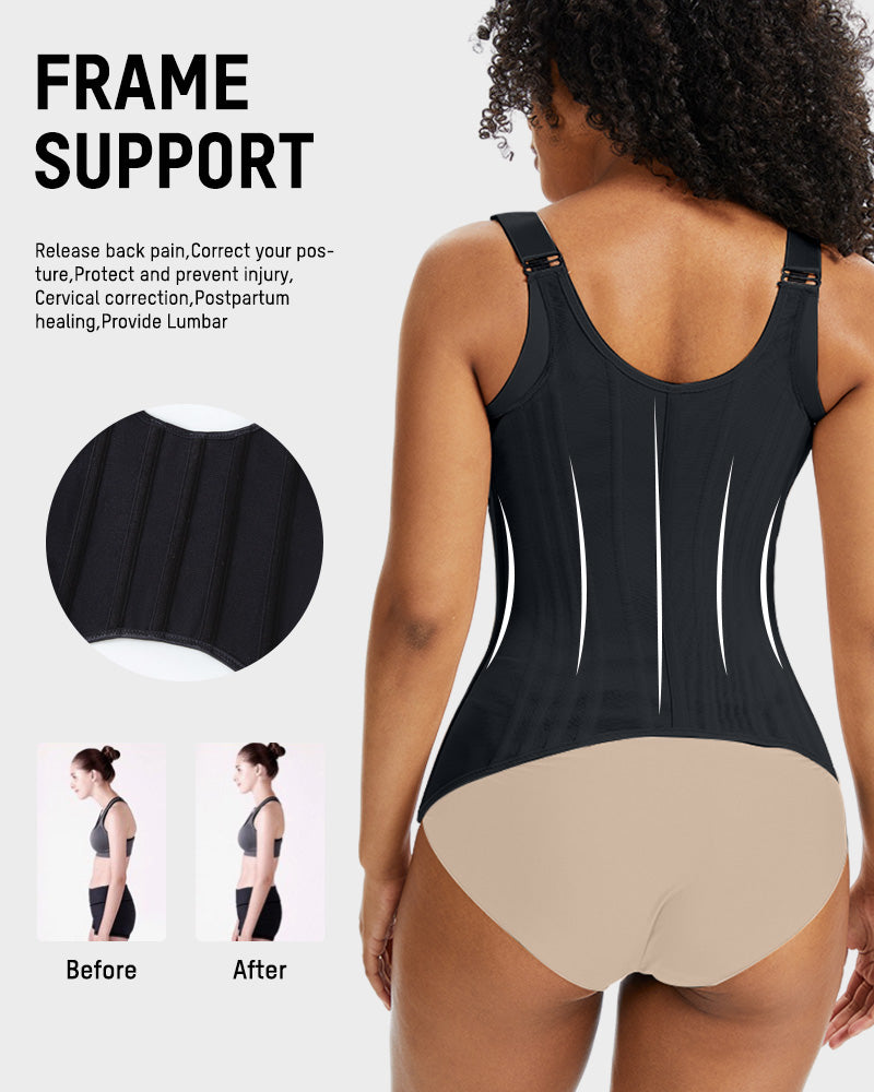 PowerMesh Double-Layer Waist Trainer Shapewear