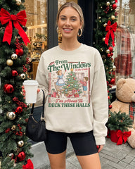 Retro Holiday Graphic Sweatshirt