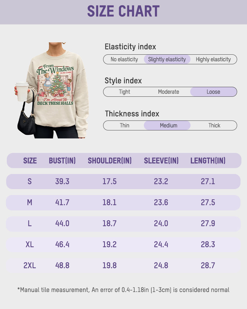 Retro Holiday Graphic Sweatshirt