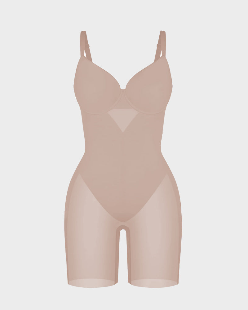 Seamless Full-Body Shaping Bodysuit