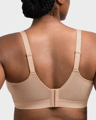 Seamless Lace Full-Coverage Minimizer Bra