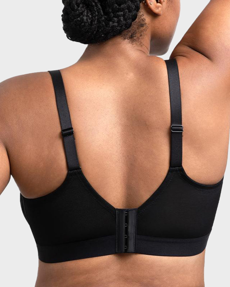 Seamless Lace Full-Coverage Minimizer Bra