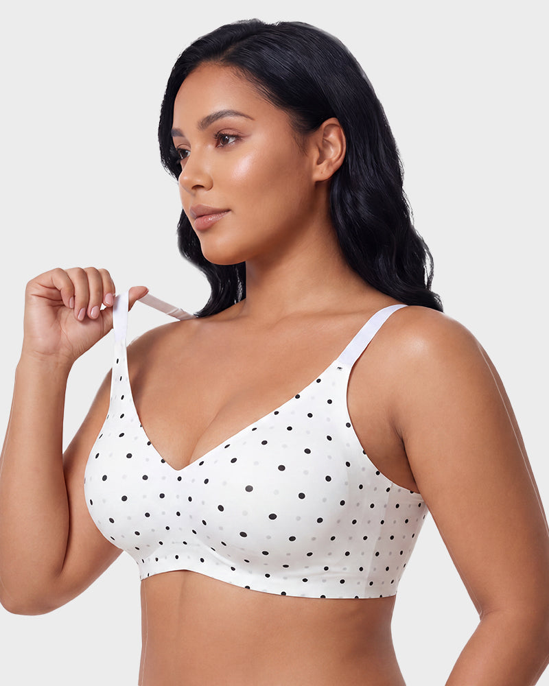 Seamless Soft Comfort Jelly Strip Wireless Bra